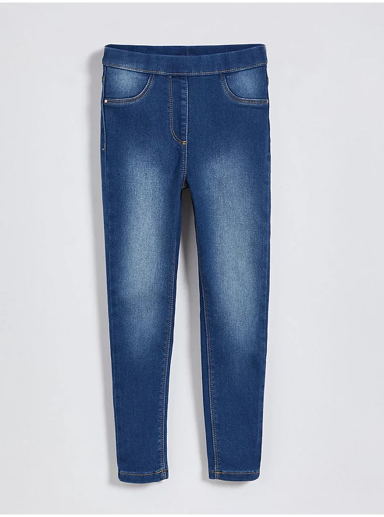 George Girls Pull-On Jeggings – Denim Blue