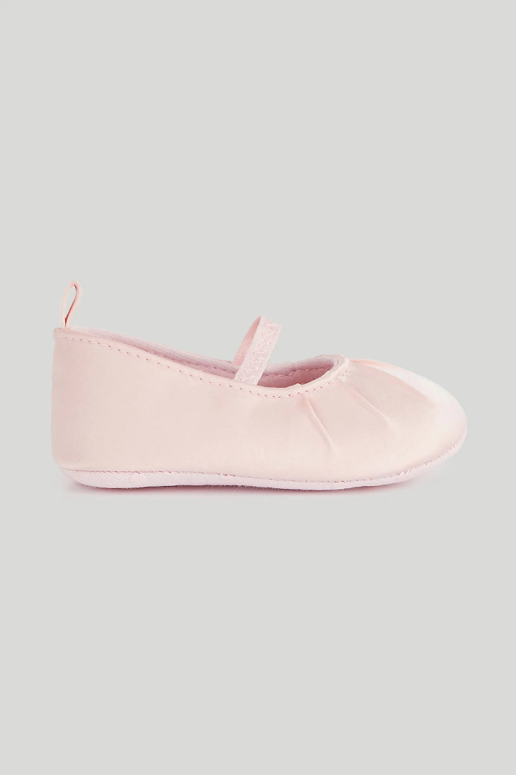 Mothercare Soft Pink Baby Ballet Shoes