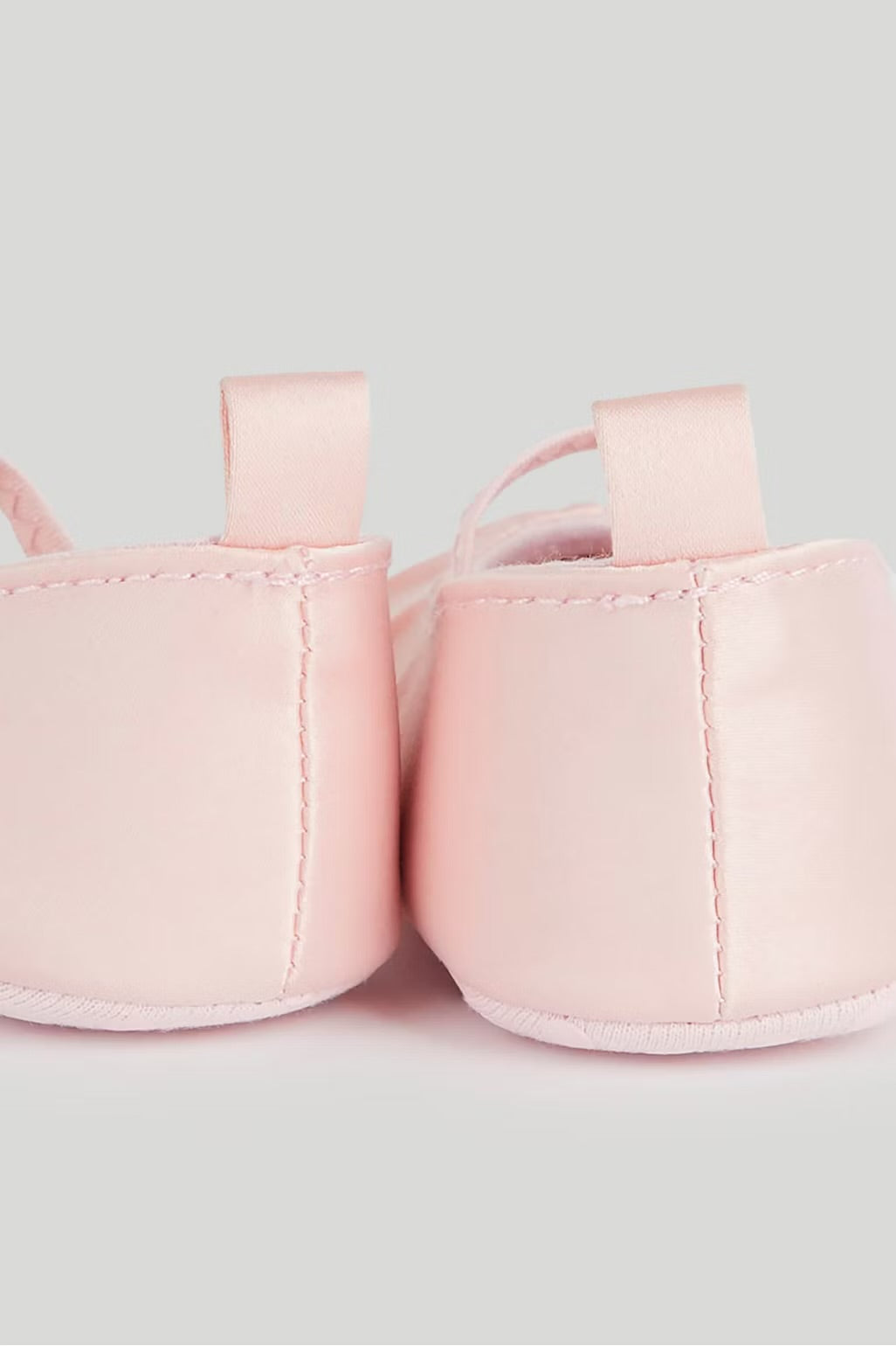 Mothercare Soft Pink Baby Ballet Shoes