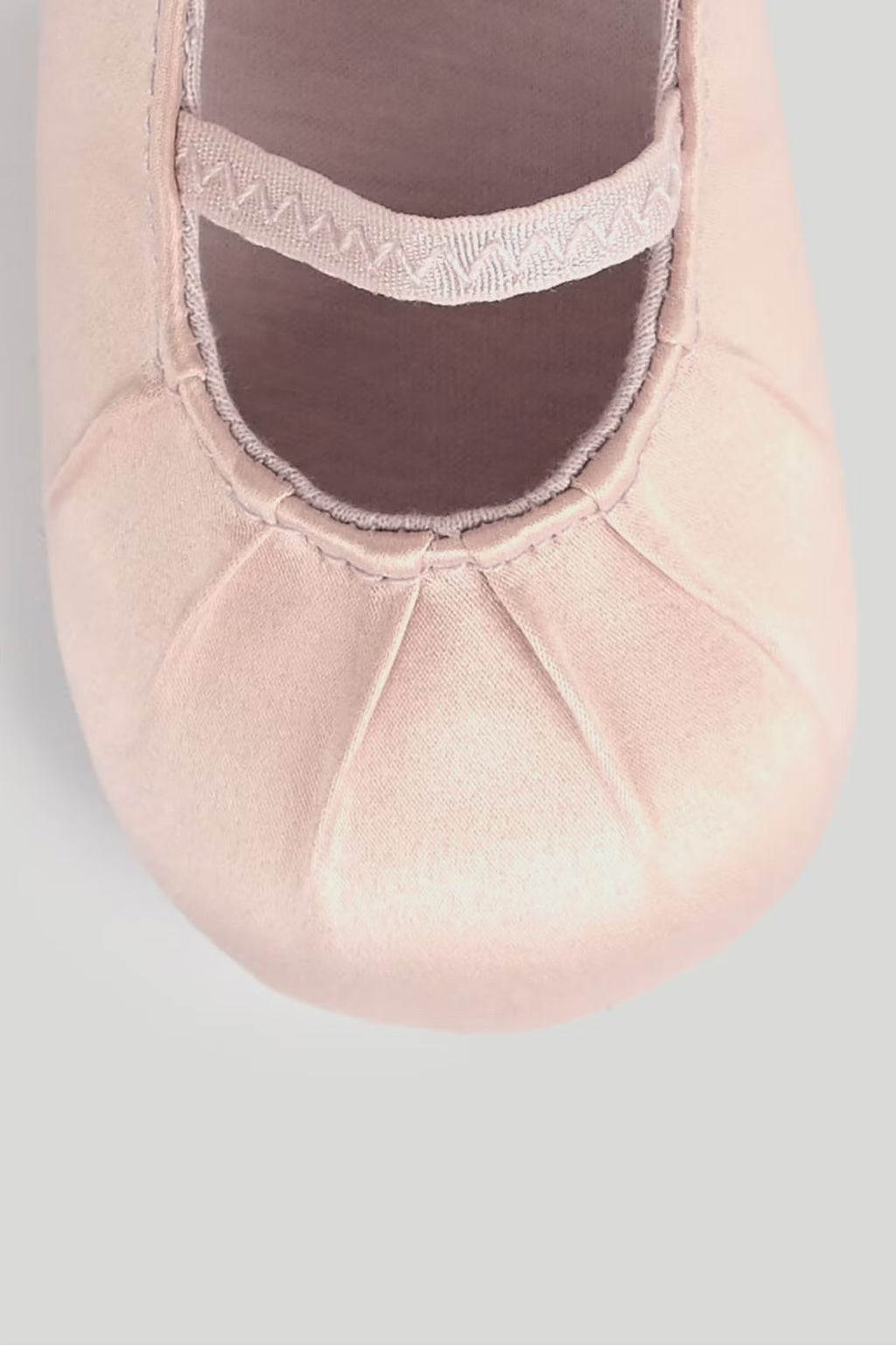 Mothercare Soft Pink Baby Ballet Shoes