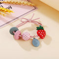 Strawberry Charm Hair Tie