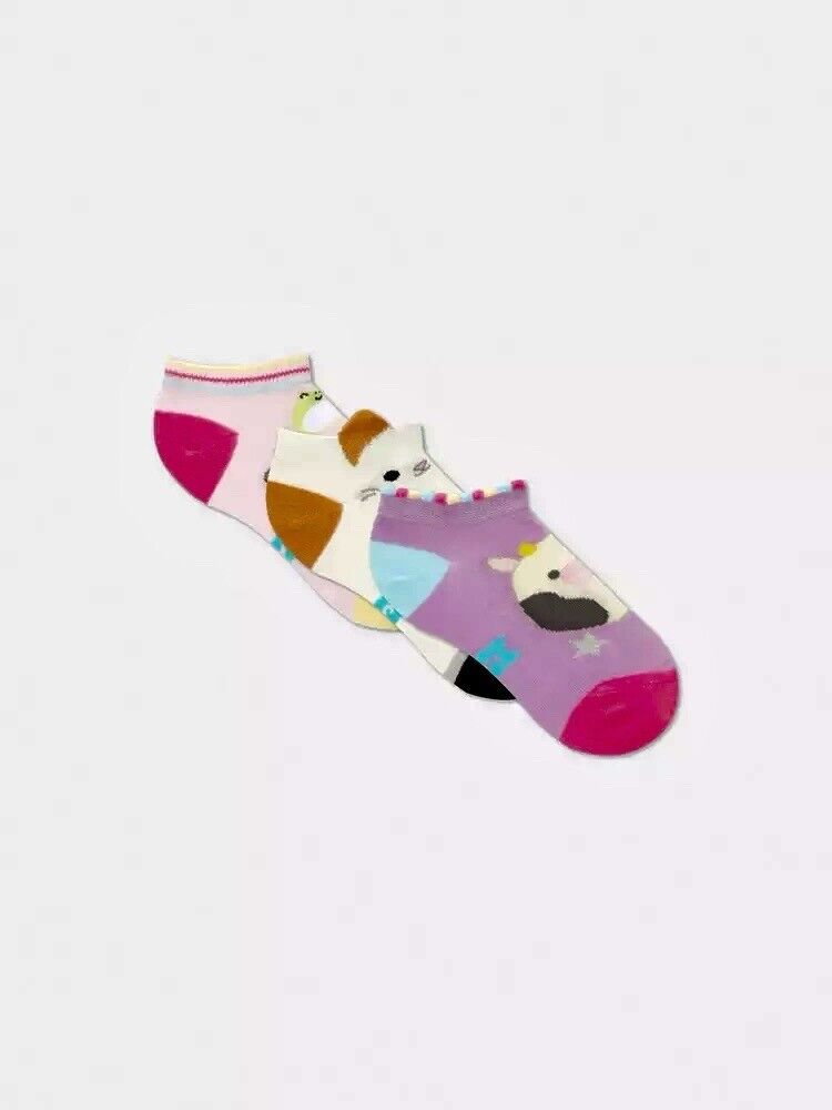 Primark Girls Character Ankle Socks – 3 Pack