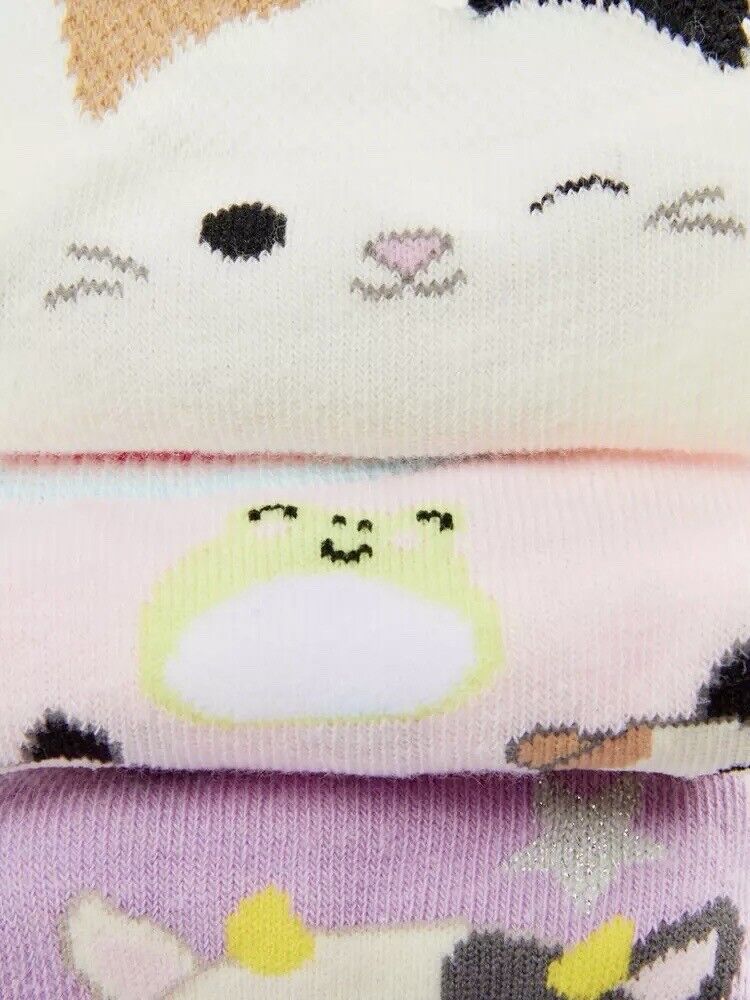 Primark Girls Character Ankle Socks – 3 Pack