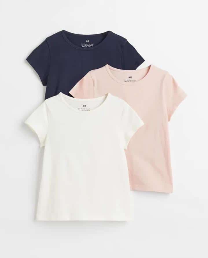 H&M Basic Everyday Tees