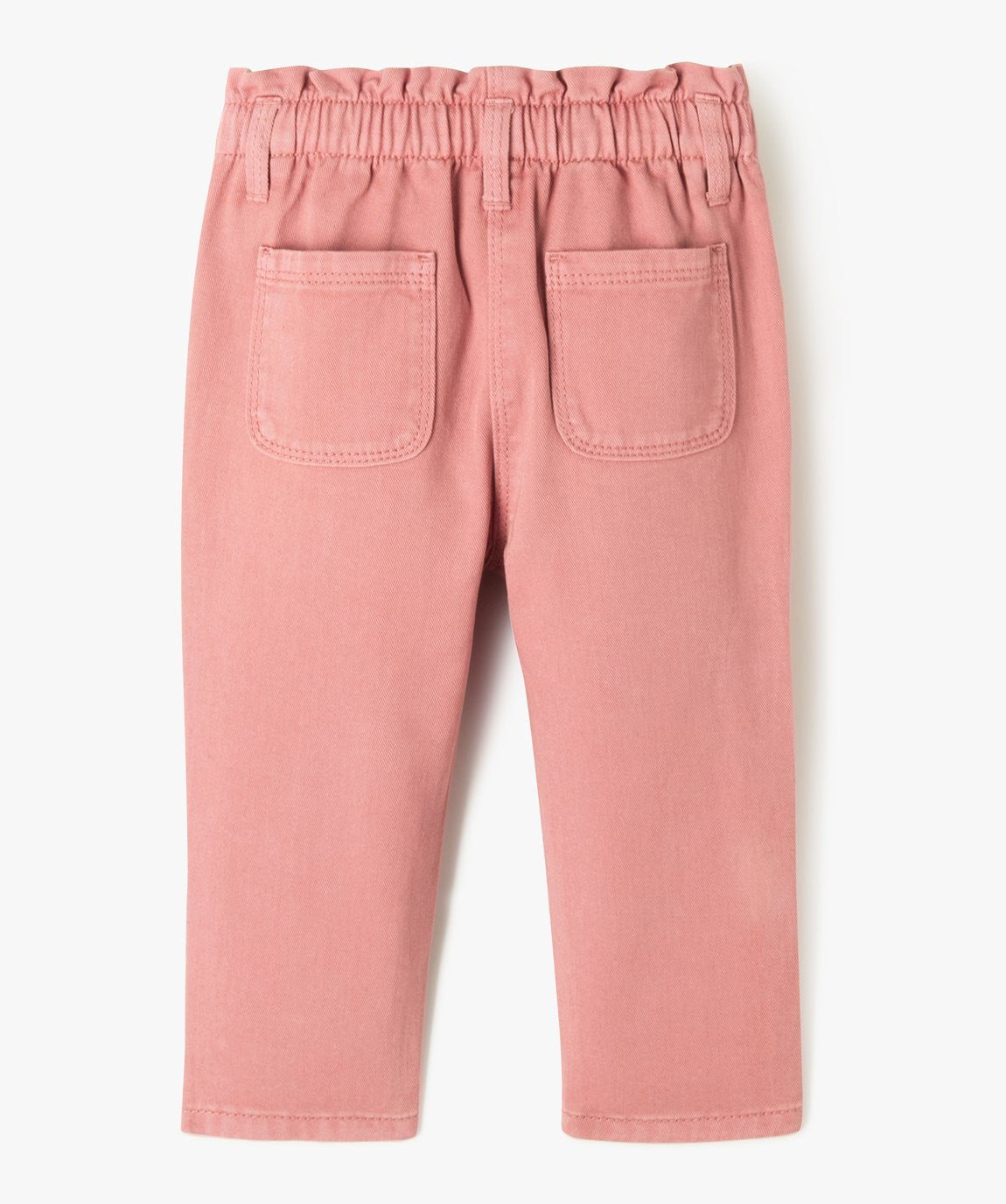 GÉMO girls' dusty pink trousers back view