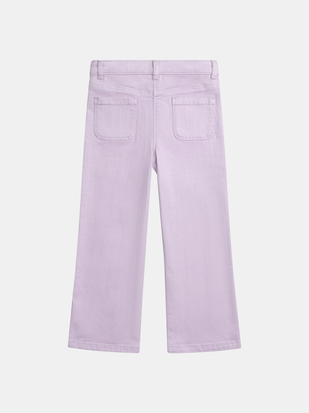 GÉMO lilac wide-leg jeans back view