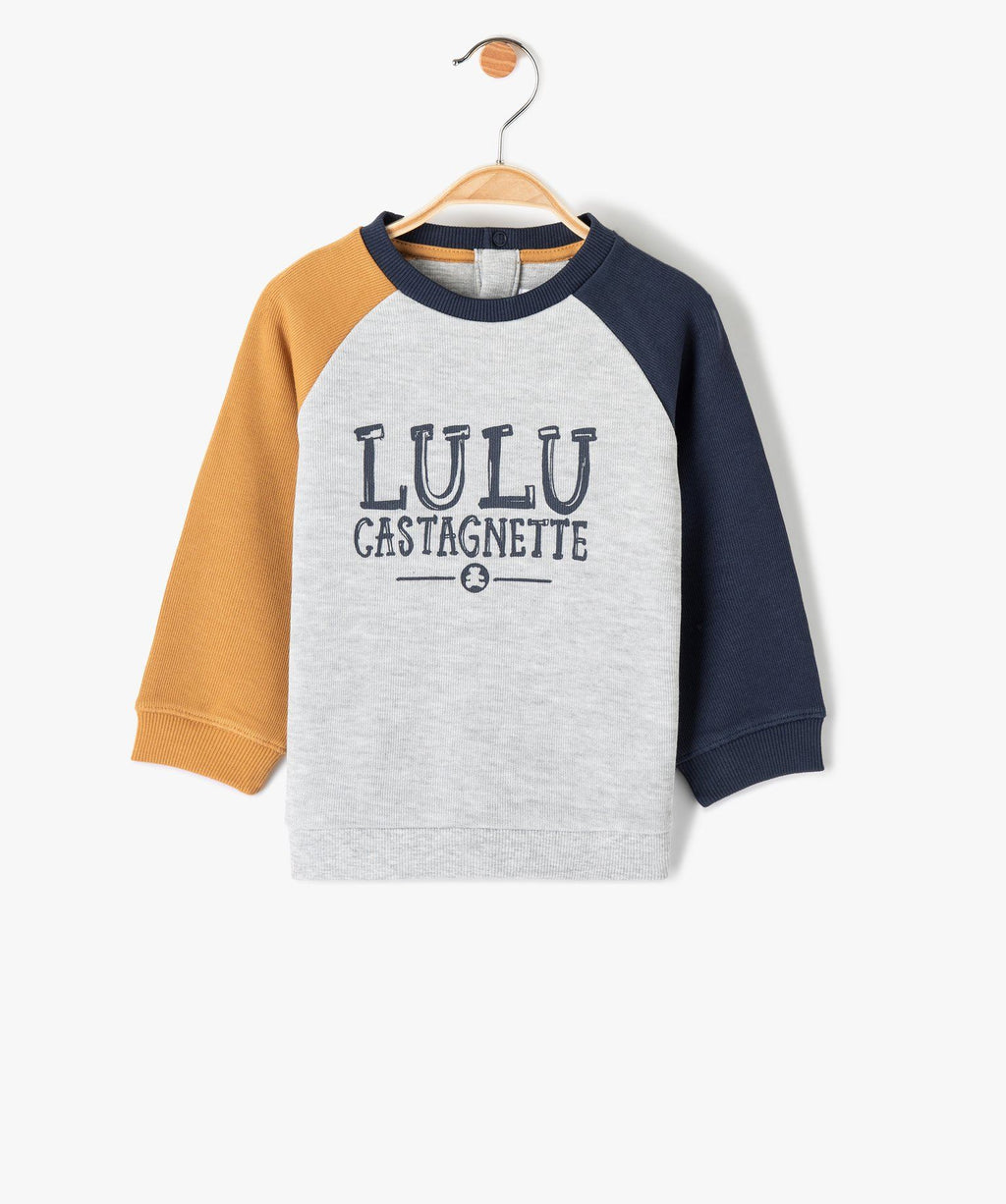 Front view Gémo Lulu Castagnette sweatshirt