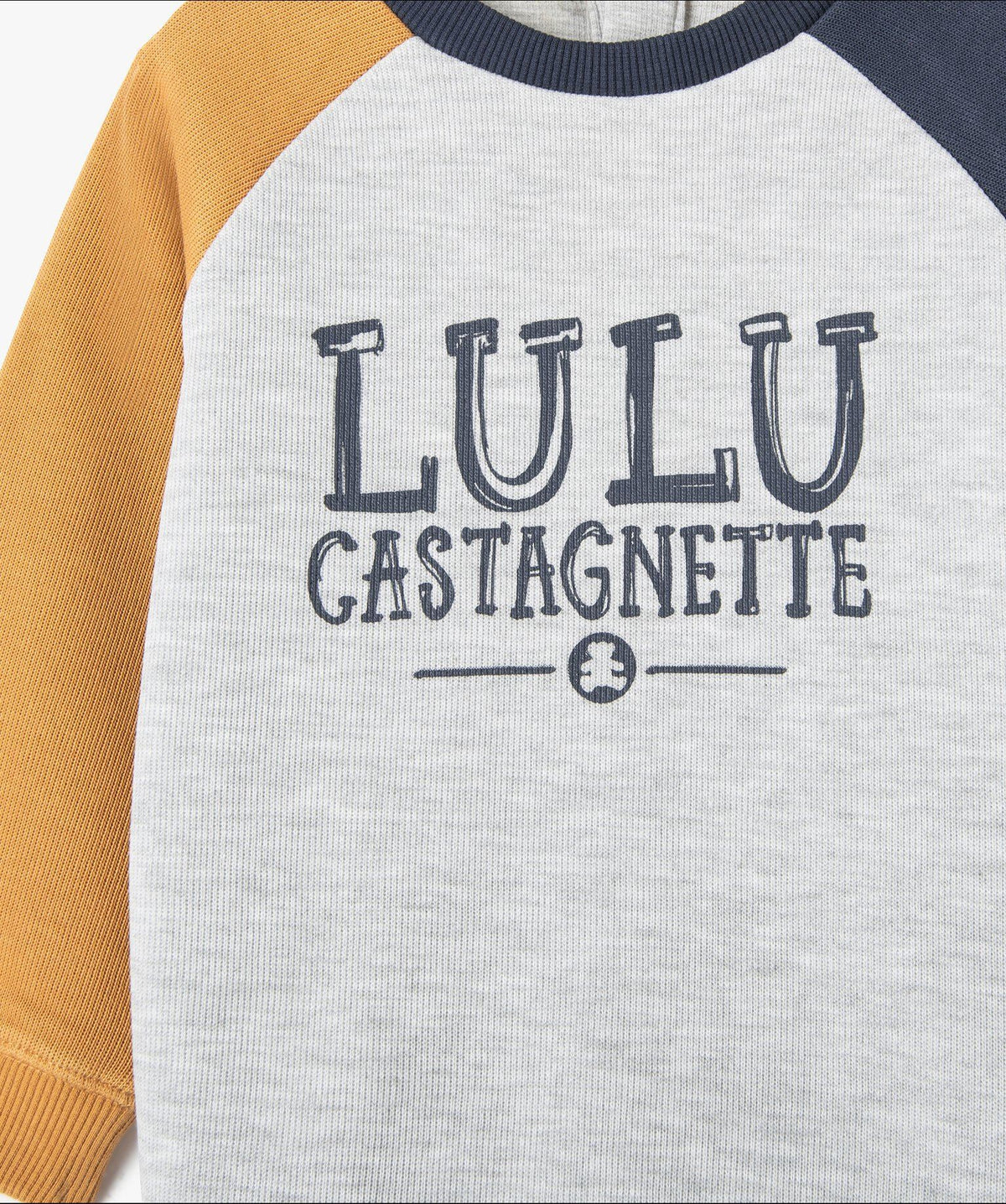 Logo close-up Gémo Lulu Castagnette sweatshirt