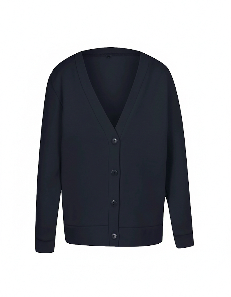 George kids navy V-neck button cardigan, 9-10 years
