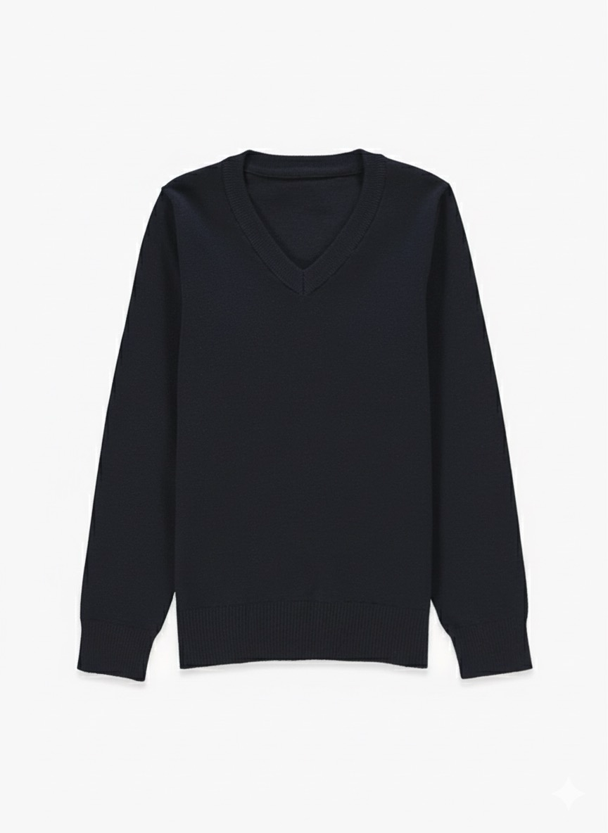 George kids navy V-neck jumper, 10-11 years