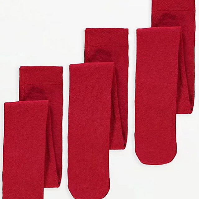 George three-pack red tights