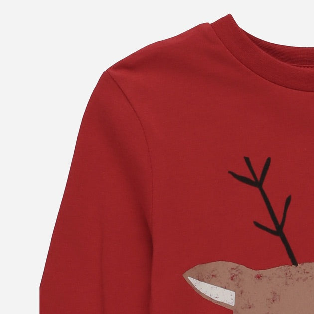George Kids’ Red Rudolph Is My Bestie Long Sleeve Top