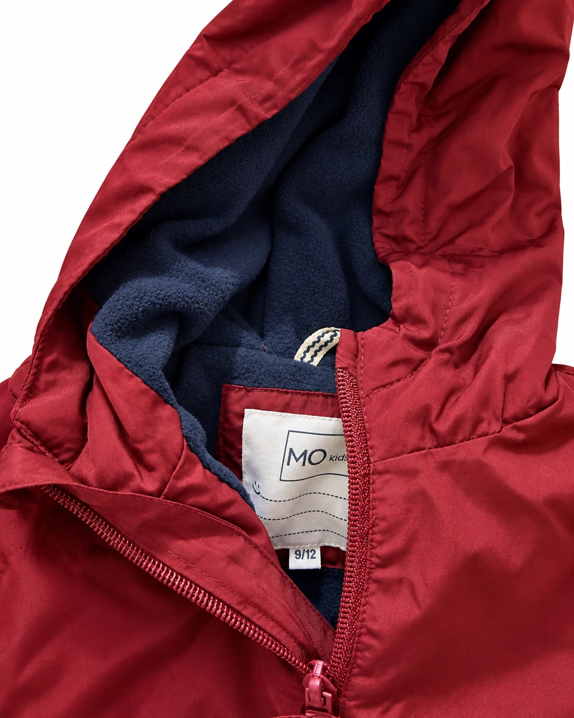 MO Kids Baby Fleece-Lined Hooded Jacket – Color Variety